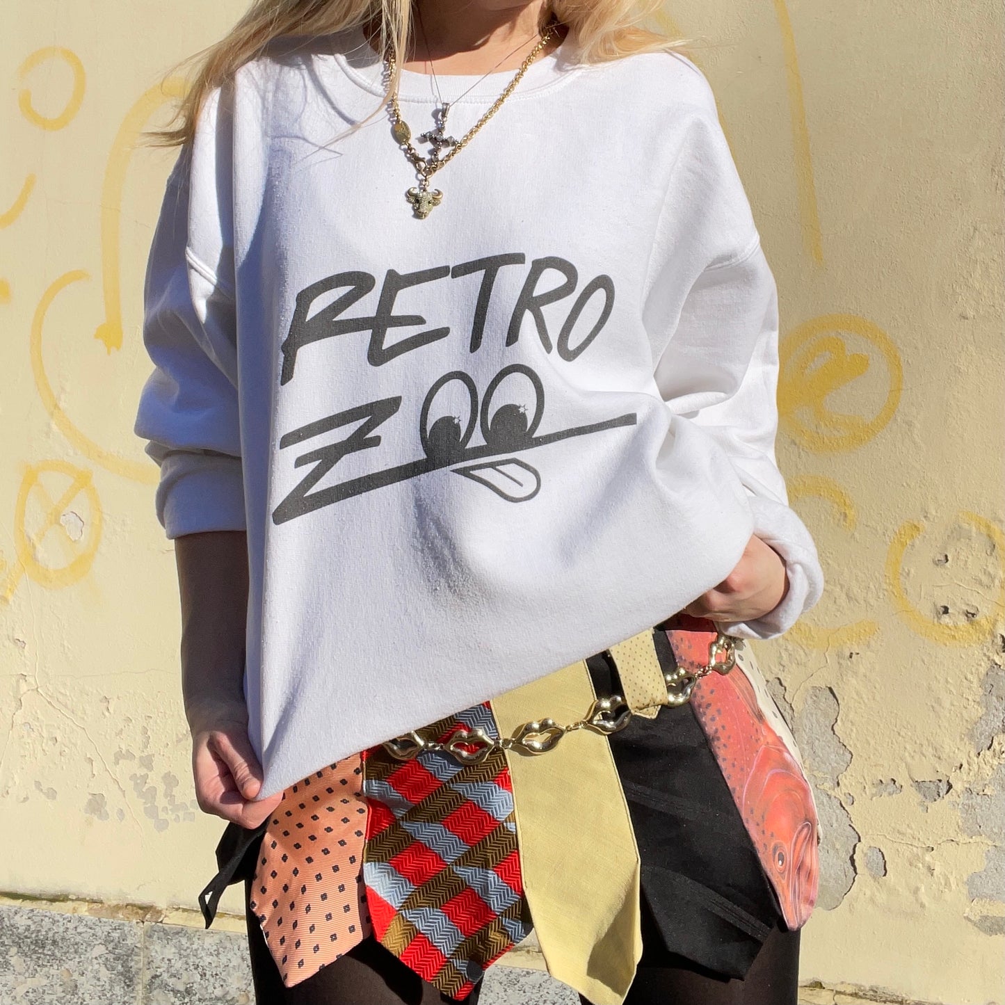 Retro Zoo OG Logo Unisex Heavy Blend™ Crewneck Sweatshirt