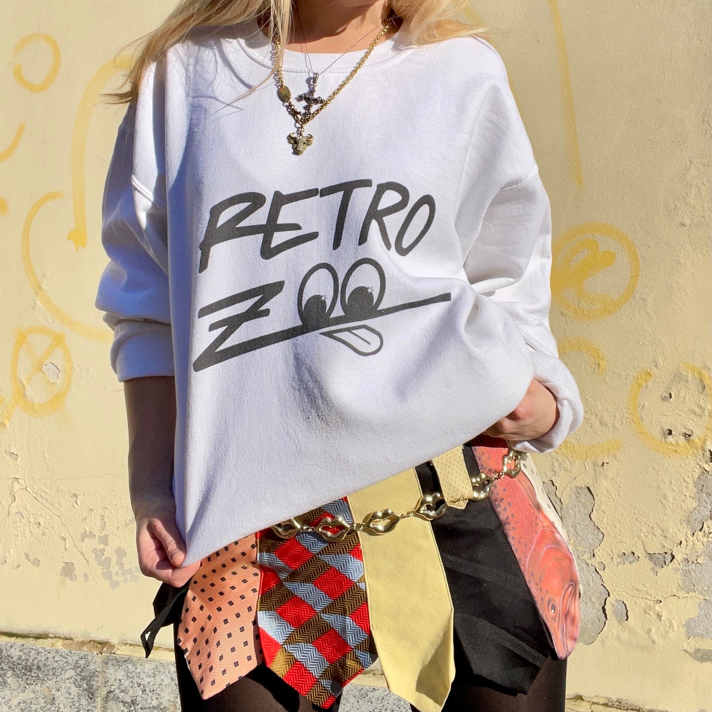 Retro Zoo OG Logo Unisex Heavy Blend™ Crewneck Sweatshirt